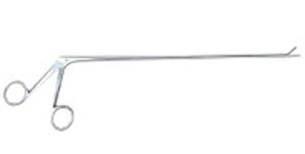 Foreign Body / IUD Removal Forceps MedGyn 8 Inch Length Metal Sterile NonLocking Finger Ring Handle Hinged Serrated Alligator Jaws 030112-D Pack of 1