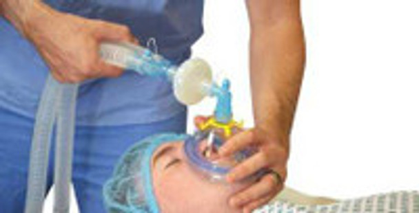 Flexicare® Anesthesia Breathing Circuit Expandable Tube 96 Inch Tube Dual Limb Adult 3 Liter Bag Single Patient Use 038-01-614U Case of 20