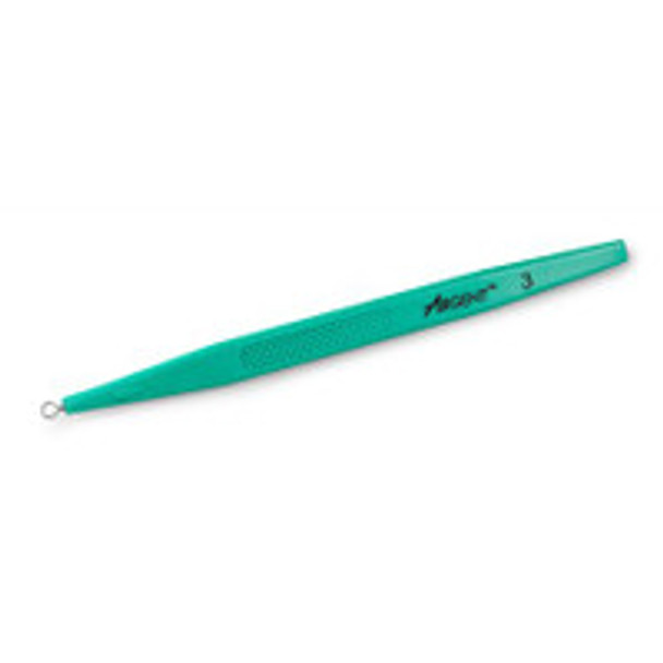 Dermal Curette McKesson 5-1/2 Inch Length Flat Textured Handle 3 mm Tip Semi-Sharp Loop Tip 16-DC3 Box of 50