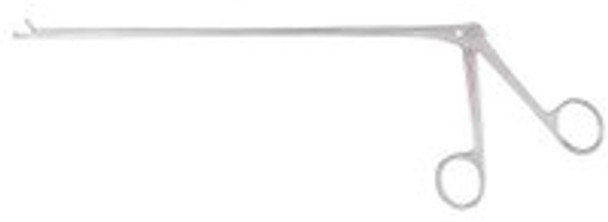 Biopsy Forceps McKesson Argent Kevorkian 9-3/4 Inch Length Surgical Grade Stainless Steel NonSterile Pistol Grip Handle with Spring Straight 3 x 9.7 mm Bite 43-1-1482 Pack of 1