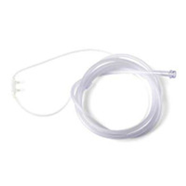 Nasal Cannula Continuous Flow SuperSoft Adult Curved Prong / NonFlared Tip HCSU4514S Pack of 1