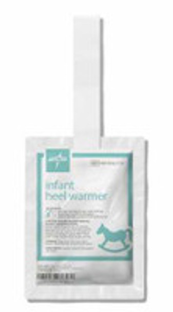Instant Infant Heel Warmer Medline Heel One Size  Plastic Cover / Gel Disposable MDS138007 Case of 100