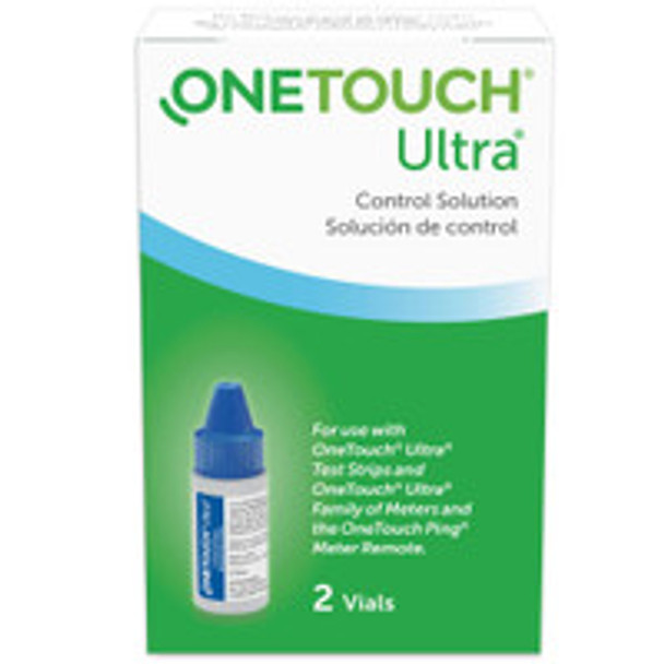 Blood Glucose Control Solution One Touch® Ultra 2 x 4 mL 53885045802 Box of 2