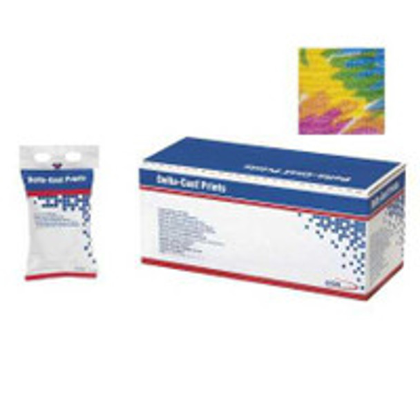 Cast Tape Delta-Cast® Prints 2 Inch x 12 Foot Polyester Pastel Print 7227317 Box of 10