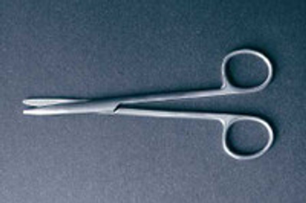 Dissecting Scissors McKesson Argent Metzenbaum 5-1/2 Inch Length Surgical Grade Stainless Steel NonSterile Finger Ring Handle Straight Blunt Tip / Blunt Tip 43-1-335 Pack of 1