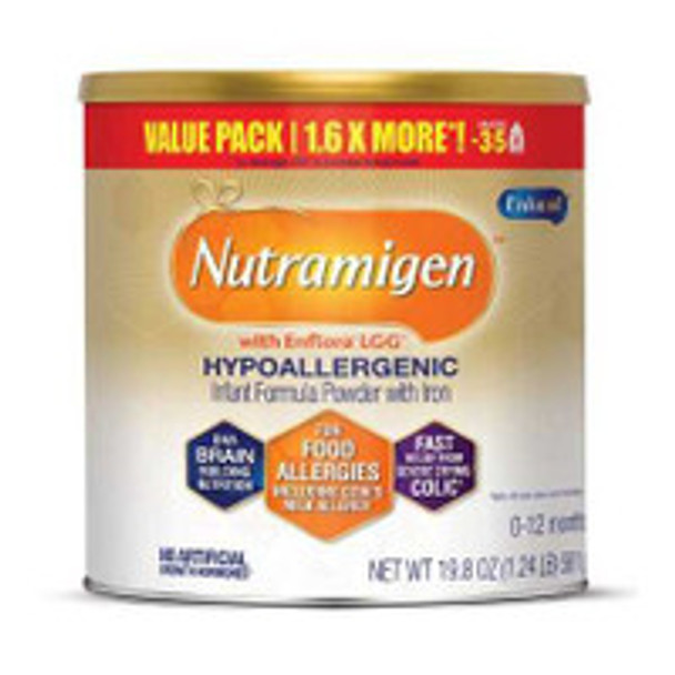 Infant Formula Nutramigen® with Probiotic LGG® Unflavored 19.8 oz. Can Powder Iron Cow's Milk Allergy 897301 Pack of 1