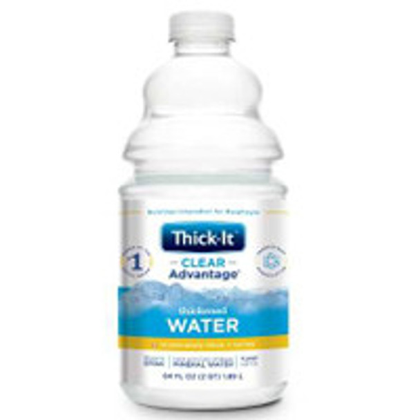 Thickened Water Thick-It® Clear Advantage® 64 oz. Bottle Unflavored Liquid IDDSI Level 3 Moderately Thick/Liquidized B452-A5044 Pack of 1