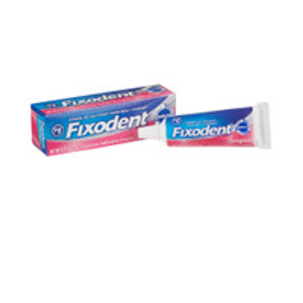 Fixodent Original Denture Adhesive Cream, 0.75 oz., Case of 24