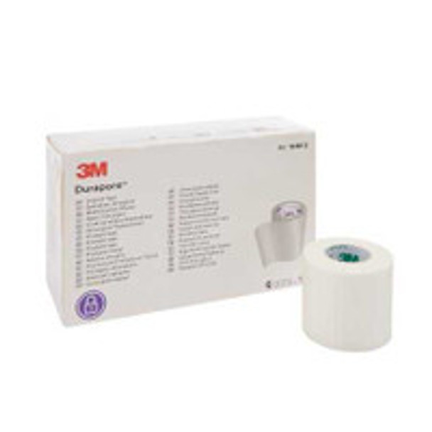 Medical Tape 3M Durapore White 2 Inch x 10 Yard Silk-Like Cloth NonSterile 1538-2 Roll of 1