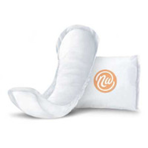 Bladder Control Pad Nexwear 10 Inch Moderate Absorbency One Size  Count 90