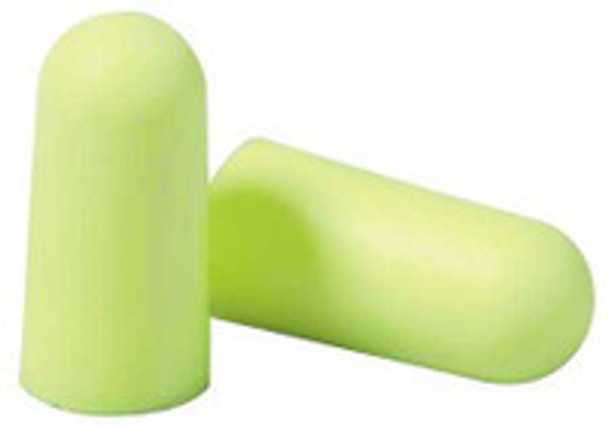 Ear Plugs 3M E-A-Rsoft Yellow Neons Cordless One Size  Yellow 312-1250 Case of 2000