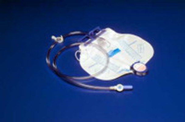 Urinary Drain Bag Dover Anti-Reflux Valve / Splashguard II® Drain Spout Sterile 2000 mL Vinyl 8206 Pack of 1