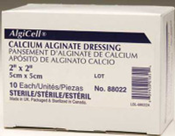 Alginate Dressing Algicell® 4 x 8 Inch Rectangle 88048 Case of 40