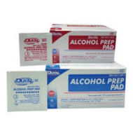 Dukal #861 - ALCOHOL PREP PAD ST LARGE 100/BX 10BX/CA