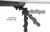 UTG Recon 360 TL Bipod - Picatinny & Swivel Stud Mount - Center Height 5.5" - 7"