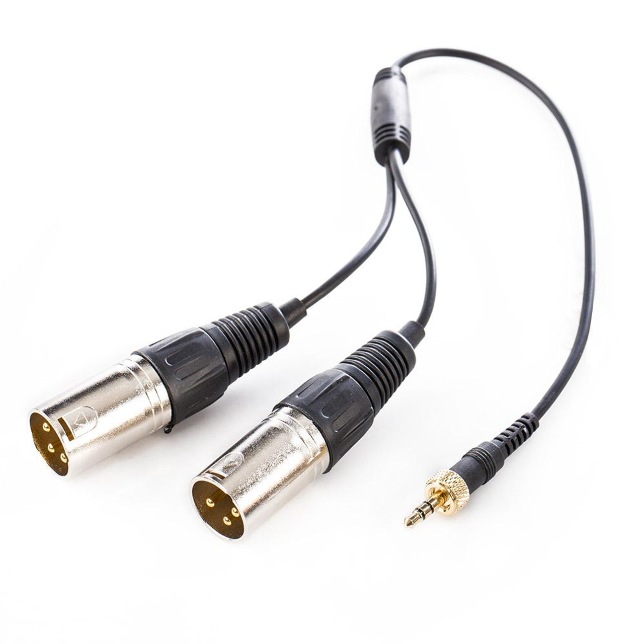 Saramonic SR-UM10-CC1 Locking 3.5mm (1/8") TRS Male to Dual XLR Male Output Cable for Saramonic Wireless Receivers