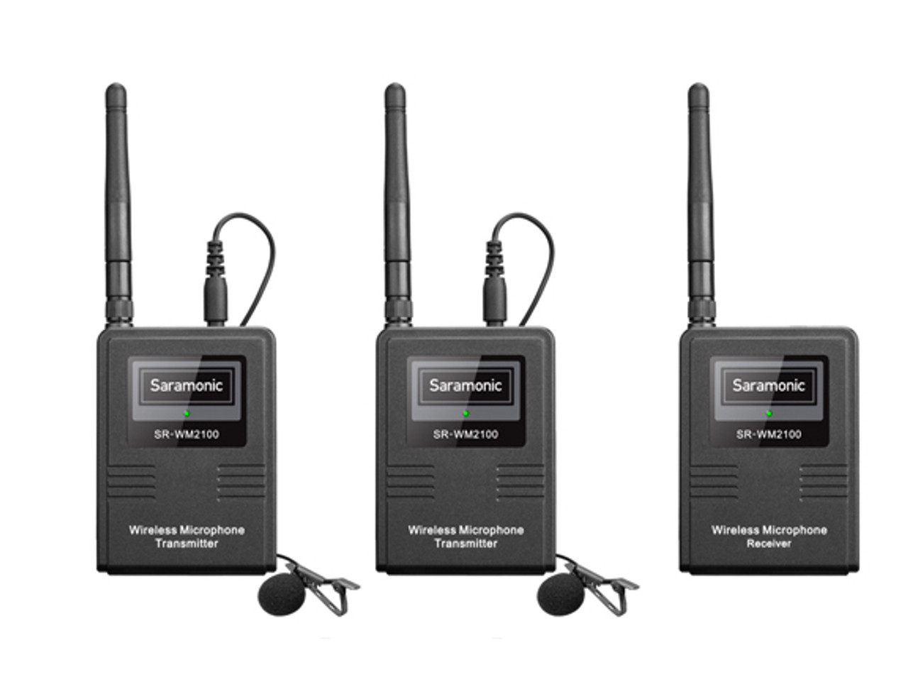 Saramonic SR-WM2100 2.4GHz Dual Wireless Lavalier System