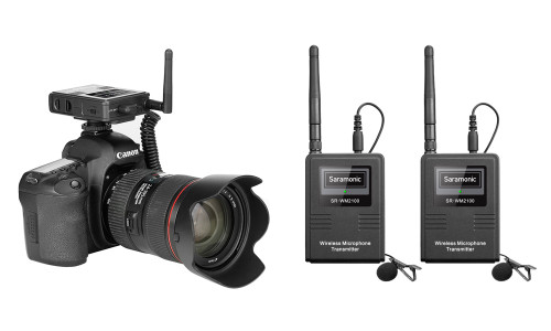 Saramonic UwMic9s k2(TX+TX+RX) Wireless Microphone System