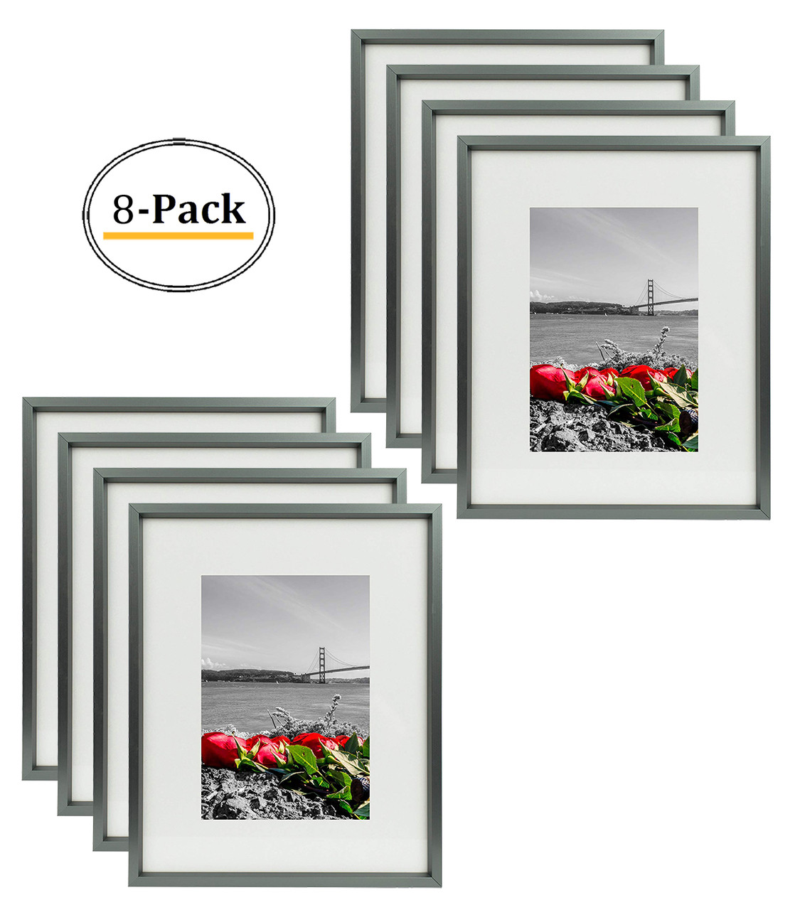 dark grey photo frames