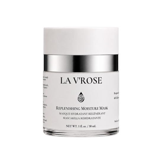 Our unique formula combines Hyaluronic Acid, Green Coffee Extract, Jojoba Oil, Vitamin B5, and other powerhouse botanical antioxidants to deeply hydrate skin, boost elasticity and firmness, and strengthen the skin's resilience.