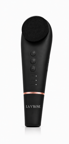 The 2-in1 Ultrasonic Facial Cleansing Brush is a professional-grade, rechargeable beauty tool designed to deeply cleanse, gently exfoliate, and enhance the absorption of your favorite skincare products.