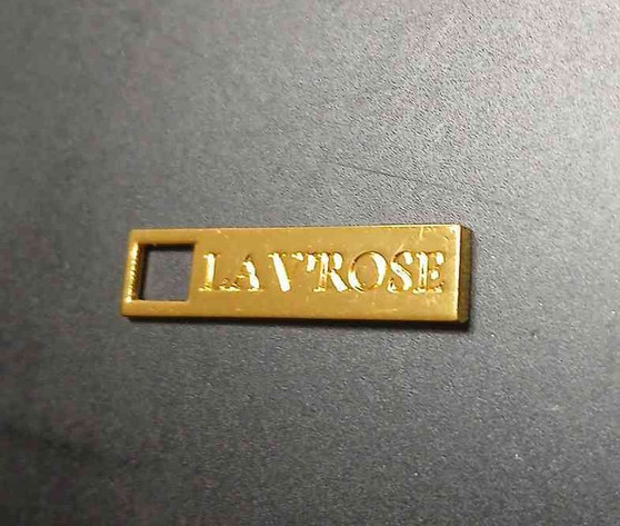 Metal Zipper Pull - Gold 30MM
