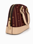 Rich, sculpted, and undeniably sophisticated—the Bordeaux Flori Satchel brings depth and quiet luxury to any look. Its deep wine hue enhances the signature pattern, creating a statement that feels bold yet timeless.