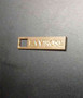 Metal Zipper Pull - Imit. Gold 30MM