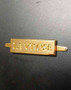 Metal Logo Tag - Gold 35MM