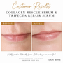 Collage Rescue Serum - Give your face the ultimate rejuvenation treatment it deserves with our luxuriously rich collagen serum with pro-vitamin complex designed specifically for deep conditioning and retexturizing. Great for all skin types!
