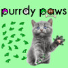 Purrdy Paws Cat and Kitten Soft Nail Cap Covers in Green