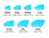 Purrdy Paws Soft Nail Caps for Dog Nails - Blue Glow in the Dark