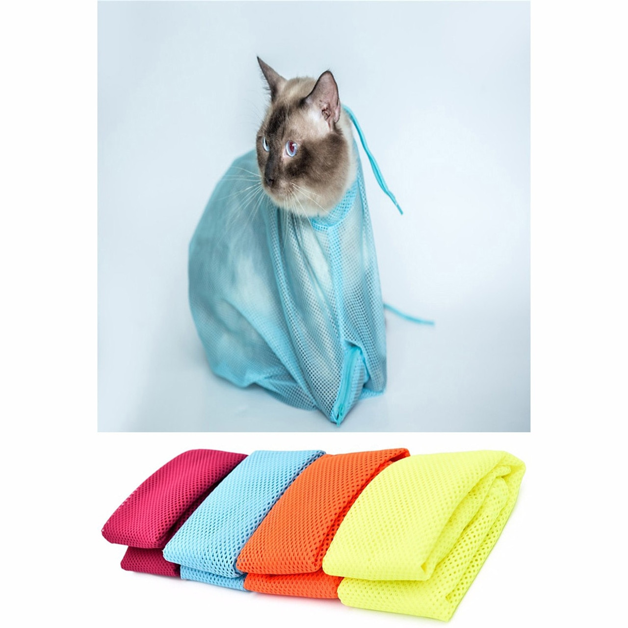 Downtown Pet Supply Cat Grooming Bag  Medium Cat Restraint Bag  Free Cat  Muzzle  Amazonin Pet Supplies