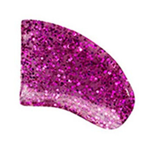 Purrdy Paws Dog and Puppy Nail Cap Covers in Royal Pink Glitter