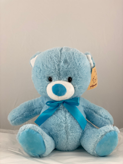 Toby Teddy Bear (30cm) - Baby blue