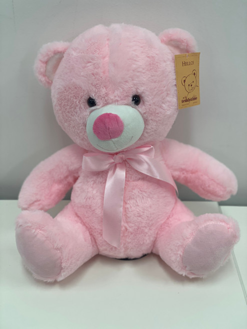 Toby Teddy Bear (30cm) - Baby PINK