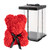 Tiffany Red Rose Bear - large - FREE DELIVERY 