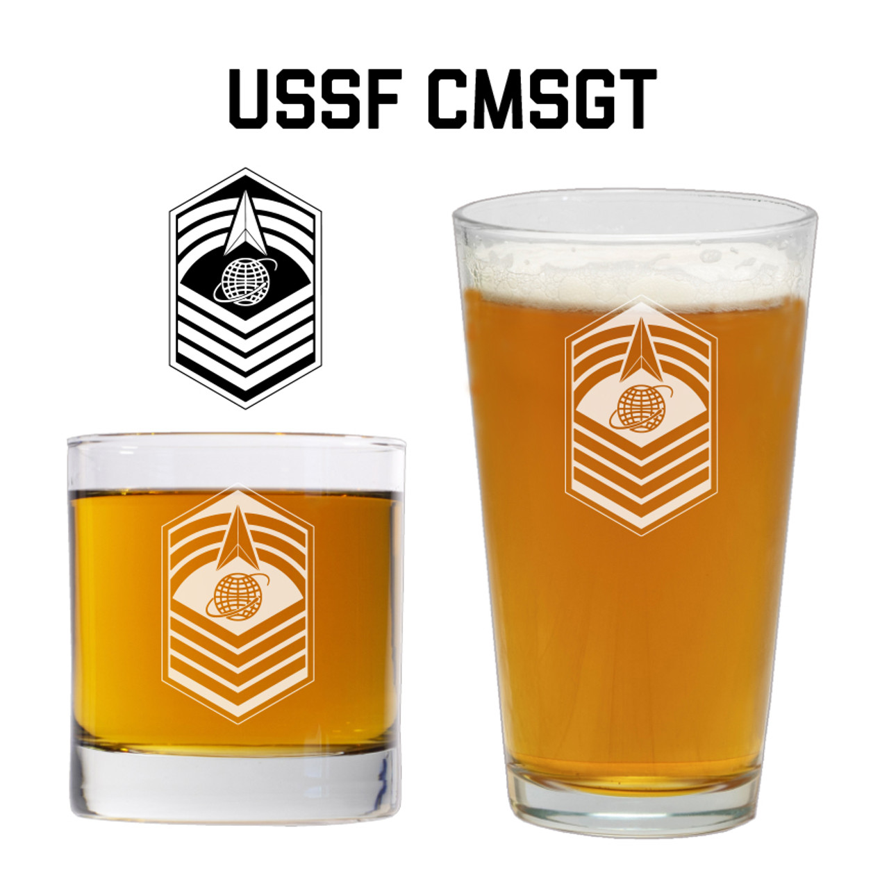 Space Force Chief Master Sergeant CMSgt Glassware