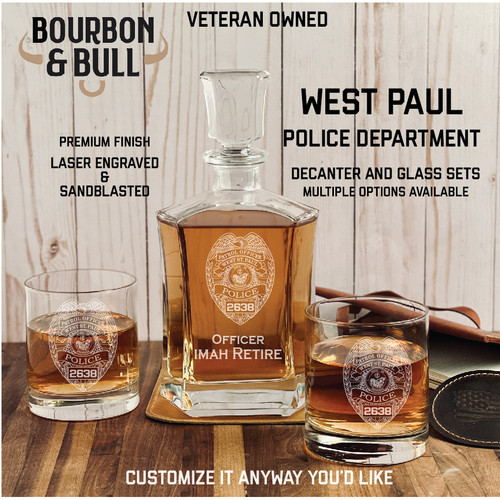 West Paul PD retirement Gift