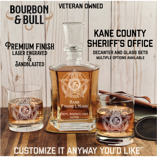 Kane County Sheriff’s Office Whiskey Gift