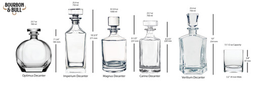 Custom Engraved Whiskey Decanter - Your Design, engraved