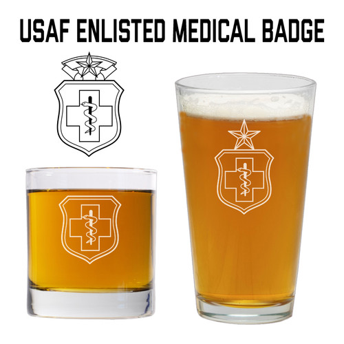 USAF Enlisted Medical badge gift