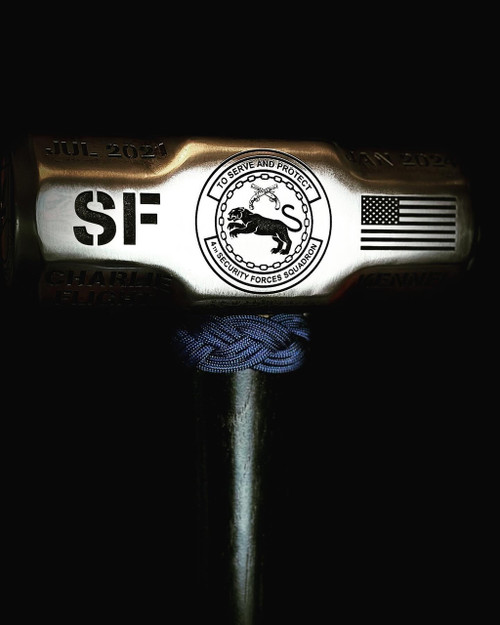 16-lbs Custom Engraved Sledgehammer, engraved