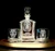 Custom NYPD Badge Whiskey Decanter Set
