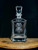 NYPD Detective Badge Custom Whiskey Decanter Set, engraved, gift view