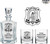 Waterbury City Police Department Badge - Whiskey Decanter Retirement Gift Set