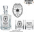 Magic Valley EMS Badge Custom Whiskey Decanter Set, engraved