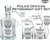 SWAT Officer Badge Custom Whiskey Decanter Gift Set, engraved