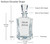 EP-3 Aries II Pilot Custom Whiskey Decanter Set, engraved, front