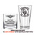 VFA-34 'Blue Blasters' Custom Whiskey Decanter Gift Set, engraved, side